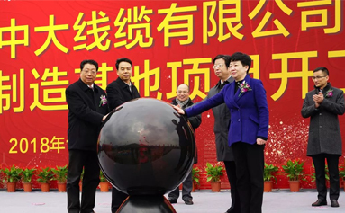 浙江省特別重大產(chǎn)業(yè)項目｜物產(chǎn)中大線纜智能制造基地項目舉行開工儀式